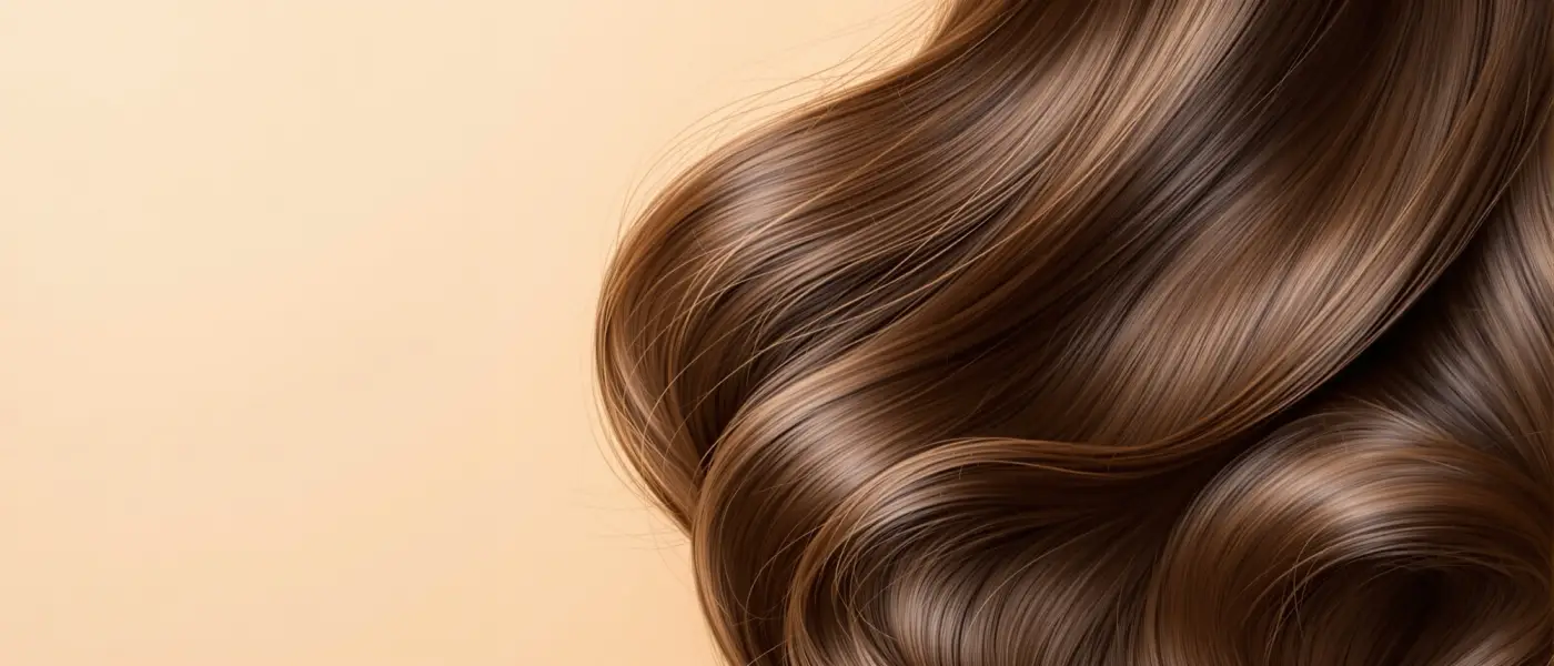 Puntas de cabello sanas y brillantes recién despuntadas